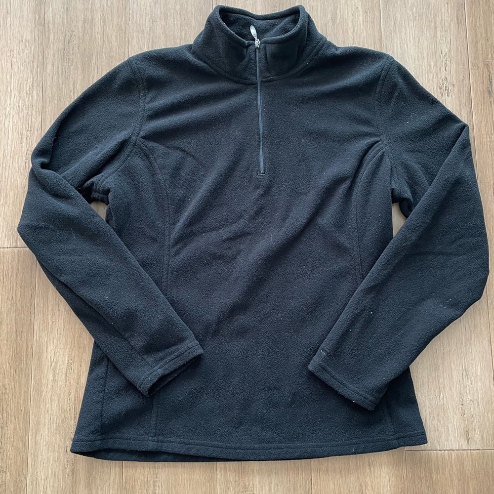 Champion half-zip fleece top, size M